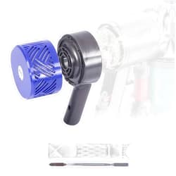 WYWY.Wide Motor Rear Cover + Post HEPA Filter Compatible with Dyson V6 DC58 DC59 DC62 DC72 DC74 SV03 SV04 SV05 SV06 SV07 SV08 SV09 Vacuum Cleaner, Upgrade V6 Replacement Parts