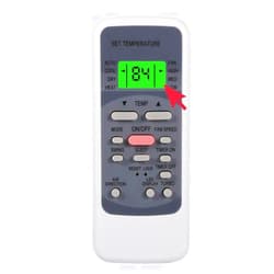 RCECAOSHAN Replacement Air Conditioner Remote Control for Goodman Tgm Midea miller R51I4/BGE R51I4/BGCE UL-R51M/E R51I11/BGE R51L4/BGE R51/CBGE R51/CE R51M/E R51M/CE (B)