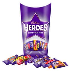 Cadbury Heroes Chocolate Carton, 290 g
