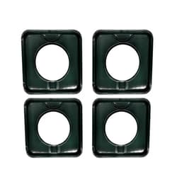 Amazinpure SGP-400 4 Pack Replacement Black Porcelain Square 7.75