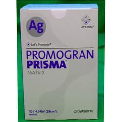 Systagenix Acelity Box 10 Wound Care Dressings Systagenix Promogran Prisma Ag #MA028 - Matrix Dressing with Silver