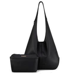 Montana West Hobo Bags Purse for Women Ultra Soft Foldable Shoulder Slouchy Handbags with Cosmetic bag