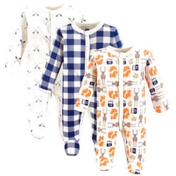 Hudson Baby Baby Girls' Cotton Preemie Sleep and Play