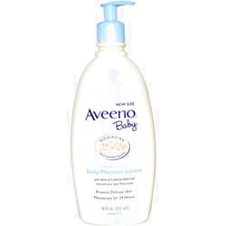 Aveeno Baby Daily Moisturizing Lotion (Pack of 2)