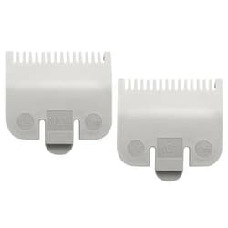 Dairrr Fuuu Guard Replacement for Wahl Clipper Guards Set Hair Clipper and Trimmer, Clipper Guide Comb #3137-101 - Grey #1/2-1/16
