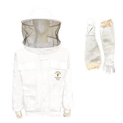 Creek Beekeeping Supplies -- Beekeeping Jacket with Round Veil/Hat