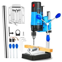 Antstone Mini Benchtop Drill Press 6-Speed 2800RPM Drill Press Rotary Tool Workstation Stand Precision Benchtop Drilling Machine 1200W Electric Portable Table Driller 3.15 Inch Depth