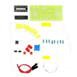 Reland Sun LM3915 10 LED Sound Audio Spectrum Analyzer Level Indicator Kit DIY Electoronics Soldering Practice Set