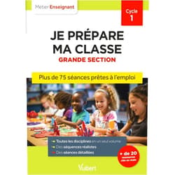 French Edition by Danièle Adad (Author), Valérie Bouquillon-Sadaune (Author, Co-editor), Marianne CARON (Author), Nadine DEJAIGHER (Author), Virginie DUQUENOY (Author), Virginie LAMBADARIS (Author), Martine PAWLAK (Author), Ève Santhune (Author), Cyrielle SCICCHITANO (Author), Marie-Ange WILK (Author), Marc Loison (Co-editor) & 8 more Professeur des écoles - Je prépare ma classe de Grande Section - Cycle 1: Séances prêtes à l'emploi pour la GS