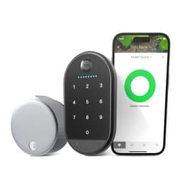Yale|August Wi-Fi Smart Lock with Keypad, Silver