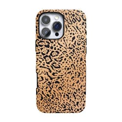 Casely iPhone 16 Pro Max Case | Born to Be Wild | Jaguar Print Case | Compatible with MagSafe | Bold Protective Case Design