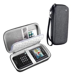 PAIYULE Travel Case for Texas Instruments Ti Nspire CX CAS II Ti-84 Plus CE Graphing Calculator, Large Capacity for Pens, Cables and Other Accessories -Black (Box Only)