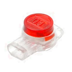 steren st-300-072 ur 3-port red connector 100 pack (steren st-300-072)
