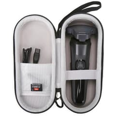 FBLFOBELI EVA Hard Storage Case for Norelco Shaver 2100 2300 3500 6800 3100 5500 5100 5300 5700 6880 7000 7100 7200 Wet/Dry Rotary Shaver (Case Only)