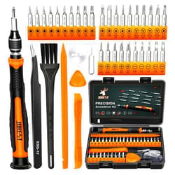 JOREST 38Pcs Small Precision Screwdriver Set with Torx T5, T6, Y00, Mini Repair Tool Kit for Macbook, Computer, Laptop, iPhone, PS4 PS5, Xbox, Switch, Eyeglasses, Watch, Ring Doorbell, Electronic, etc