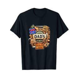 BizzyflyUSA Dad's Repair Shop Funny Father's Day DIY Work shop T-Shirt