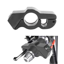 Bylikeho Motorcycle Lock, Heavy Duty Anti-Theft Bike Handlebar Lock,Car Accessories Handlebar Throttle Grip Brake Lever Security Motorcycle Locks,Ultimate Security for Motorcycle (Black)