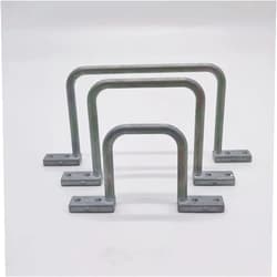 SYSTEC101 Distribution Rings Managing Wires Routing - Support Cross Connect - Cable Distribution Management D Ring - Cable D-Rings Secure & Versatile Supporting Cable Commercial Grade Metal 5 inch (50 Pack)