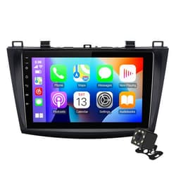 ISUDAR 9-Inch IPS Touchscreen Android 10 Car Stereo for Mazda 3 2010-2013 with Wireless CarPlay & Android Auto 2+32GB Car Radio, Support GPS, WiFi, Bluetooth, FM Radio, Backup Camera, SWC, Dual USB, AUX-in
