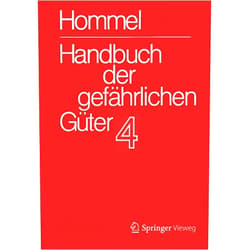 Eckhard Baum,Herbert F. Bender,Albrecht Broemme,Ursula Gundert-Remy,Jörg Holzhäuser,Mario König,Monika Nendza,Ursula Stephan,Ute Strobel,Günter Hommel Handbuch der gefährlichen Güter. Band 4: Merkblätter 1206-1612 (Handbuch der gefährlichen Güter, 4) (German Edition)