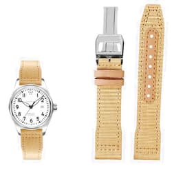 HAODEE Nylon Leather Watchband 20mm 21mm 22mm Fit for IWC Le Petit Prince Big Pilot TOP GUN IW3777 Black Sport Canvas Watch Strap