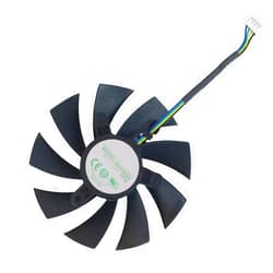 Coolerage 87mm GA92A2H DC 12V 0.35A 4Pin Graphics Card Fans for Zotac GeForce GTX 1660 1660Ti & RTX 2060 2070 Super Mini Video Card Fans (Fan A)