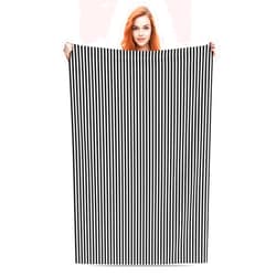 Generic Black White Stripe Plaid Throw Blanket Fluffy Blanket Soft Fuzzy Blankets Lightweight Cozy All-Season Warm Flannel Blankets for Bedroom Home Living Rooms Sofa