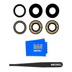 MMOBIEL Back Rear Camera Glass Lens Replacement Compatible with Samsung Galaxy A14 5G 2023. - Incl. Double Sided Adhesive, Tweezer and Cloth.