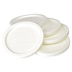 Weck Large JAR 5 Pack Keep Fresh Plastic LIDS, 5 Pack (Large = 4