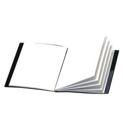 Cardinal Custom ShowFile Presentation Book, 12 Pockets, Holds 24 Letter-Size Sheets, Customizable Cover, Black (50132CB)