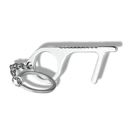 LOKEY 3” No-Touch Keychain Tool | Compact Door Opener & Button Pusher | Hands-Free Tool | Durable Zinc Alloy