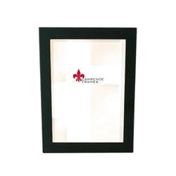 Lawrence Frames Black Wood Picture Frame, Gallery Collection, 4 by 5-Inch, Black