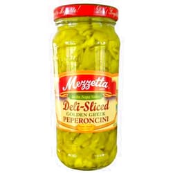Mezzetta DELI-SLICED Golden Greek PEPERONCINI 16oz (2 Pack) by Mezzetta