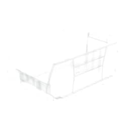 Akro-Mils 30281 Super-Size AkroBins Plastic Storage Bins, Space-Saving Stackable Bins for Garage Organization Bins, Classroom Organization, Warehouses, 20-Inch L x 12-Inch W x 8-Inch H, Clear, 3-Pack