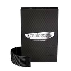 CableMod C-Series Pro ModMesh Sleeved 12V-2x6 12VHPWR Dual StealthSense Cable Kit for Corsair Type 5 RMX Shift (Black)