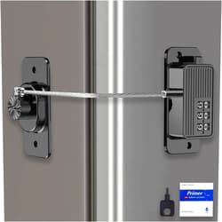 FYD Refrigerator Lock Combination, Child Proof Fridge Lock, Cabinet Locks Baby Proofing, for Fridge, Cabinets, Drawers, Windows and Child Proof Cabinet Locks - No Keys Needed No Drill