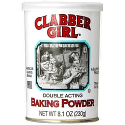 Clabber Girl Double Acting Baking Powder, 8.1 Ounce