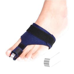 Scurnhau Toe splint, Hammer Toe Straightener, Toe Corrector for Women & Men, Metal Toe Splint for Broken Toe, Crooked Toe, Curled toe, Claw Toe, Mallet Toe, Bent Toe, Toe Brace Support, M
