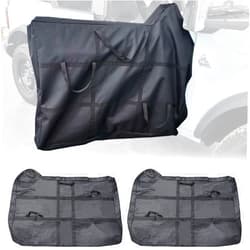 Fgo-togo Car Door Storage Bag for 2021 2022 2023 2024 Ford Bronco 2 Door ONLY,Door Protection Bags Door Panels Organizer Bag for Ford Bronco Accessories - Dust Scratch Proof,2pcs