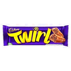 Hawthorn Health Direct Cadbury Twirl | Total 6 bars of British Chocolate Candy - Cadbury Twirl