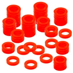 MRbrew 50PCS Beer Sealing Washer, Silicone Washer Gasket, Beer Line Washer Keg Tap Line Washer Coupling Gasket for Beer Seal Outdoor Garden Hose Washer Gasket for Nozzles and Water Faucet