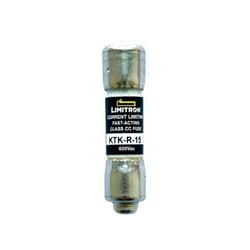 CXW CXW TECHNOLOGIES New OEM KTK-R-15 KTK-R-15A 600Vac Fast Acting Fuse, Pack of 10
