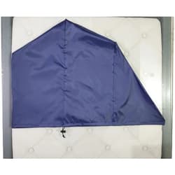 SAIISH THE DIVINE TOUCH Saiish® Nylon Dust Cover for Large Microscopes, OTG & Lab Equipment (Navy Blue, 21 x 17 x 21 Inch) | Heavy Duty, Water-Repellent Protective Shield with Adjustable Drawstring