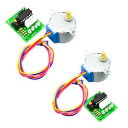 DIYables 28BYJ-48 ULN2003 5V Stepper Motor with Driver for Arduino, ESP32, ESP8266, Raspberry Pi, 2 Pieces