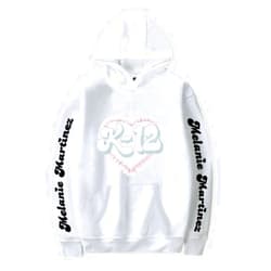 Zoiyumf Adult K-12 Cry Baby Cosplay Hoodie Pullover Melanie Martinez Merch Halloween Costume Sweatshirt Pullover