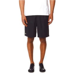 Lacoste Mens Sport Tennis Solid Diamond Weave Shorts
