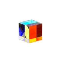 MOOKEENONE X-Cube Prism RGB Combiner Splitter Cross Dichroic Prism Decoration Physics Teaching Tools Photograph Research Educational Gift