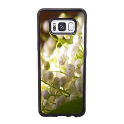 VUTTOO Case for Samsung Galaxy S8 - Lily of The Valley Flower Case - Shock Absorption Protection Phone Cover Case