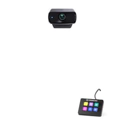 Elgato Facecam MK.2 + Stream Deck Mini Bundle – Premium Full HD Webcam with PTZ Control, Seamless Integration for Streaming, Video Calls, OBS, Zoom, Teams, and More – Mac/PC Compatible