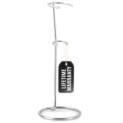 Zulay Kitchen Original Frother Stand for Milk Frothers - Heavy Duty, Premium Milk Frother Holder for Multiple Types of Handheld Frothers (Silver)